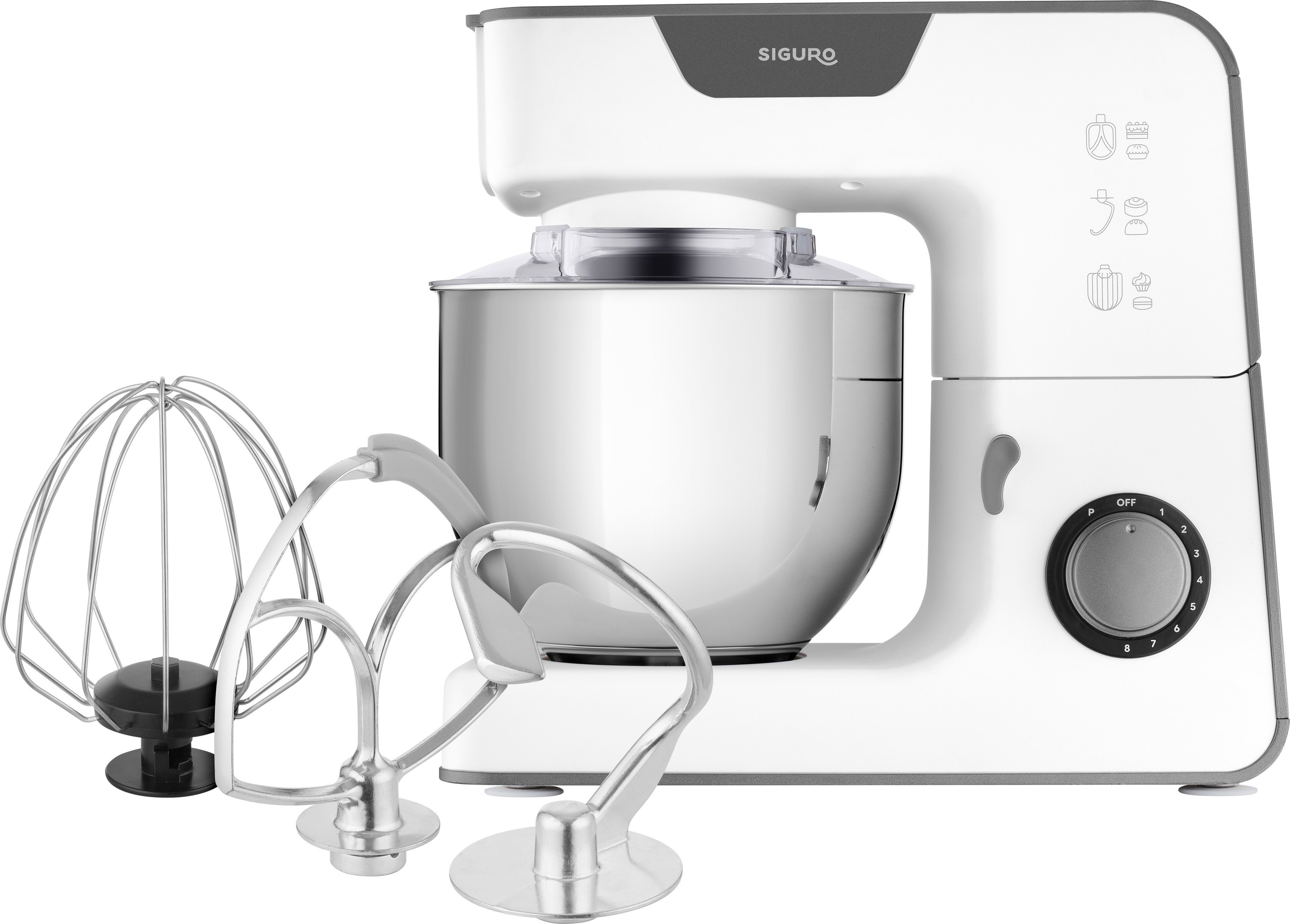 Siguro KM-F201W MixMaster Küchenmaschine