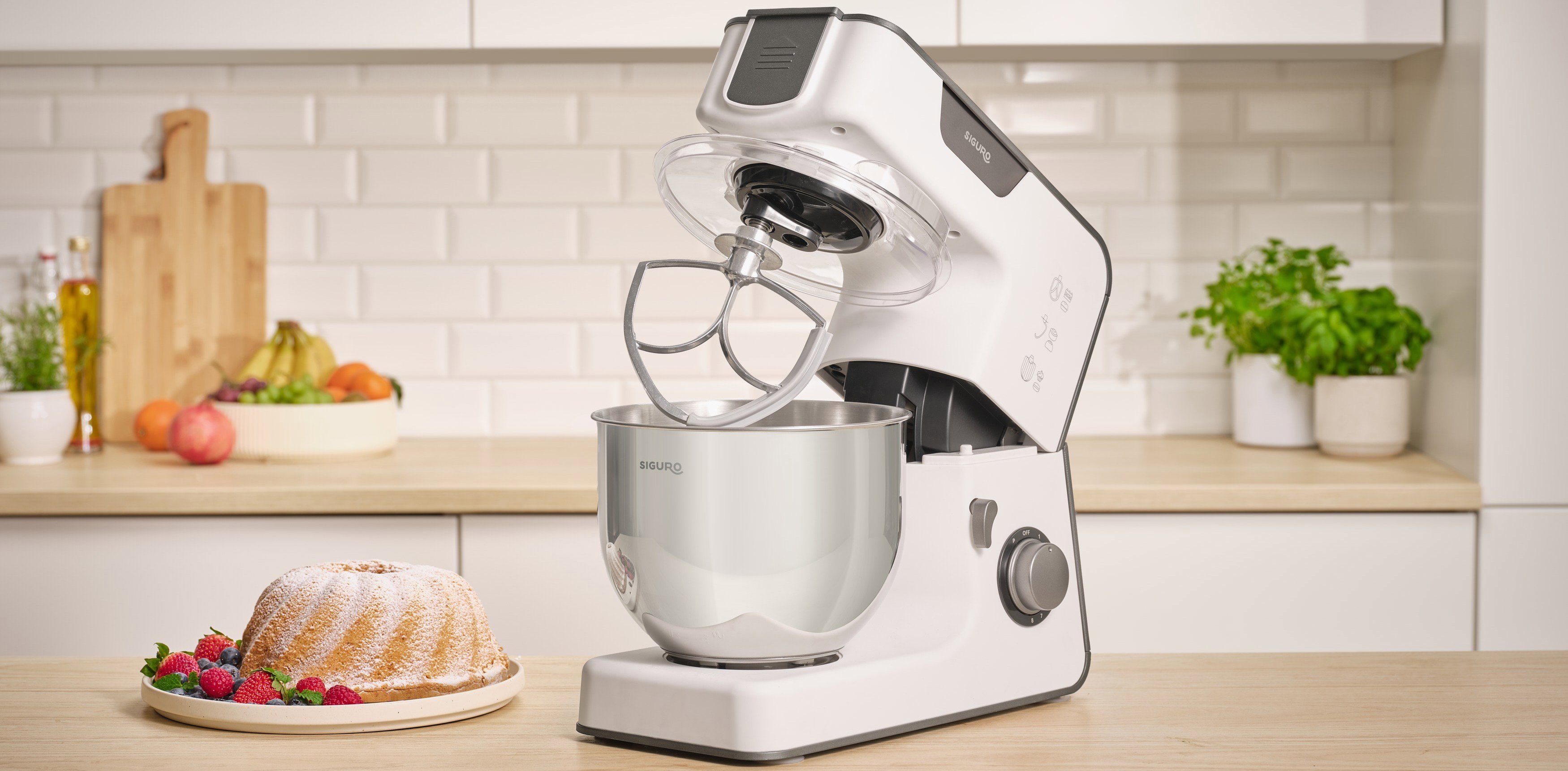 Kuchyňský robot Siguro KM-F251W MixMaster Maxi