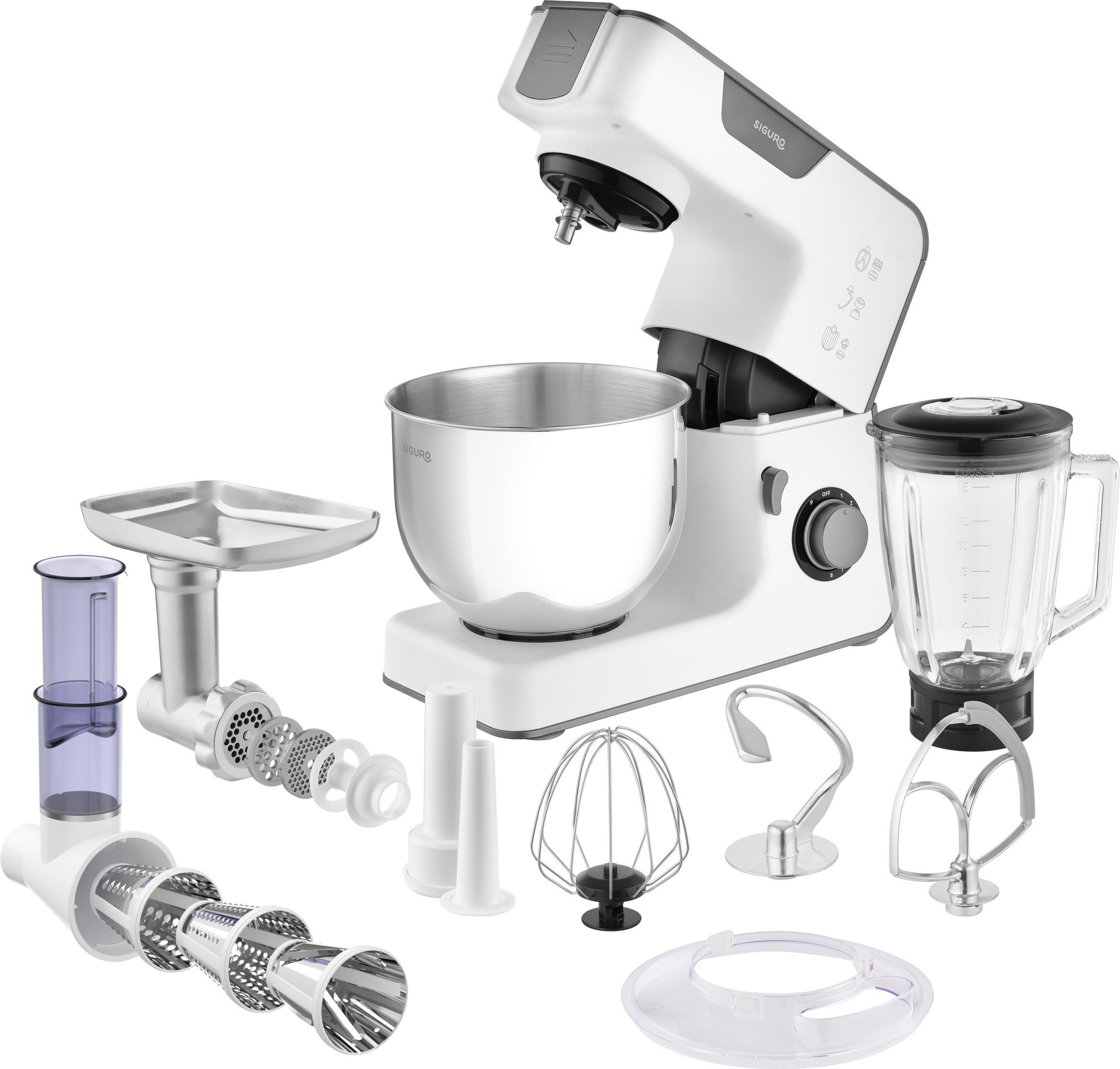 Kuchyňský robot Siguro KM-F251W MixMaster Maxi