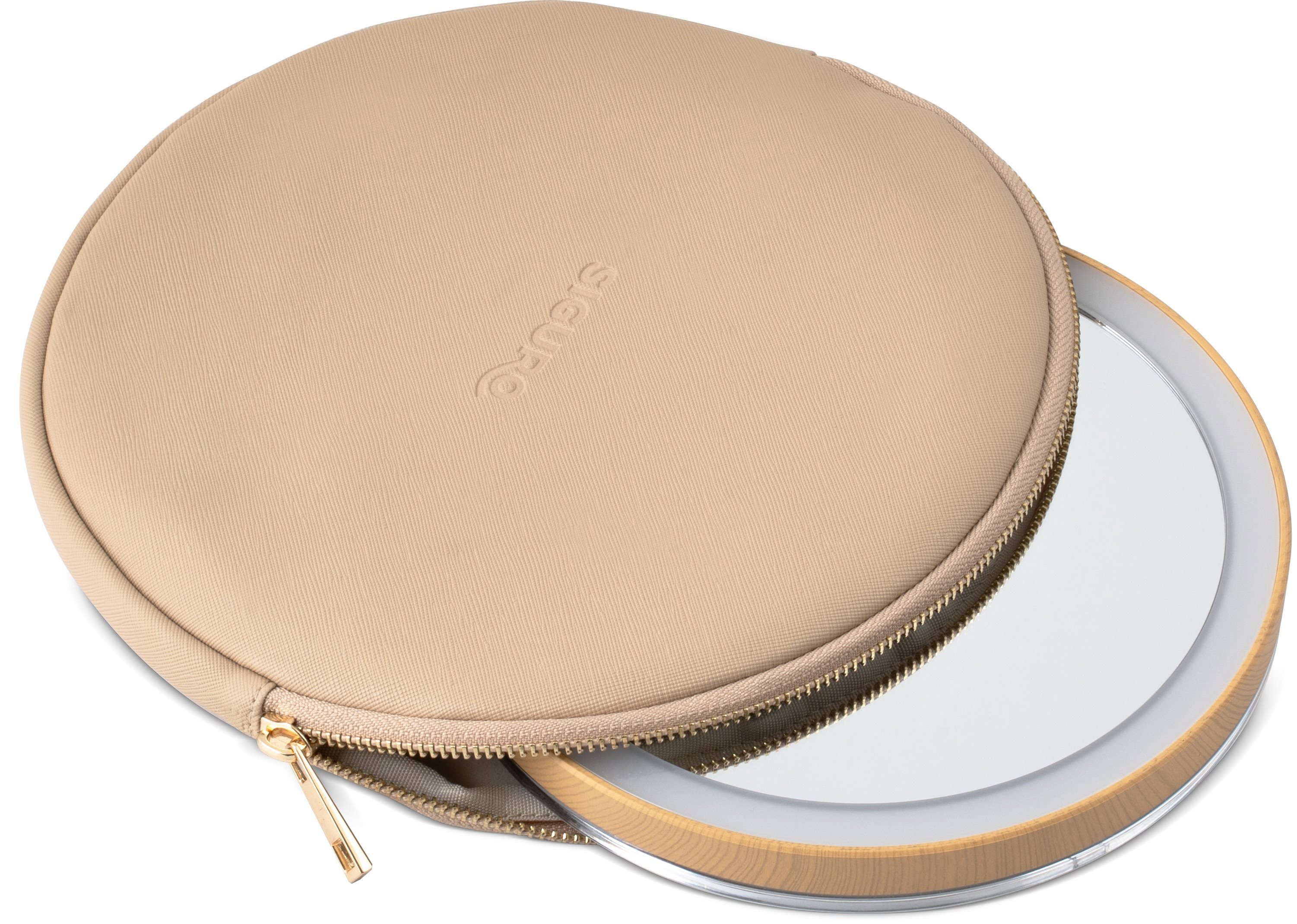 Cestovní pouzdro Siguro LM-X002 Pure Beauty Zip Case Beige