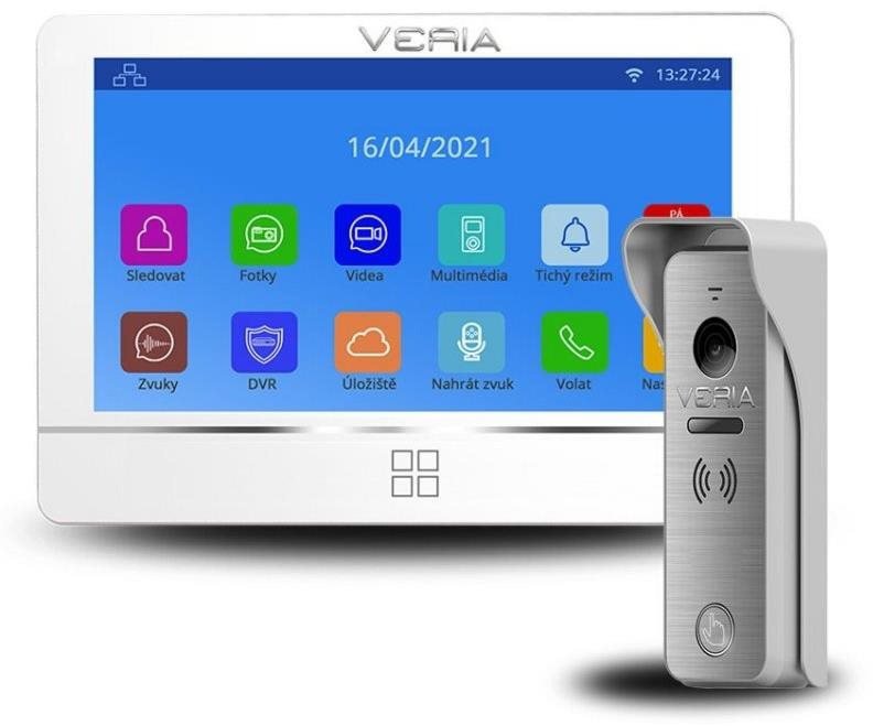 Videozvonek Veria Videovrátný 8277B+831