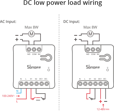 SONOFF MINI Dry Wi-Fi Smart Switch MINI-D