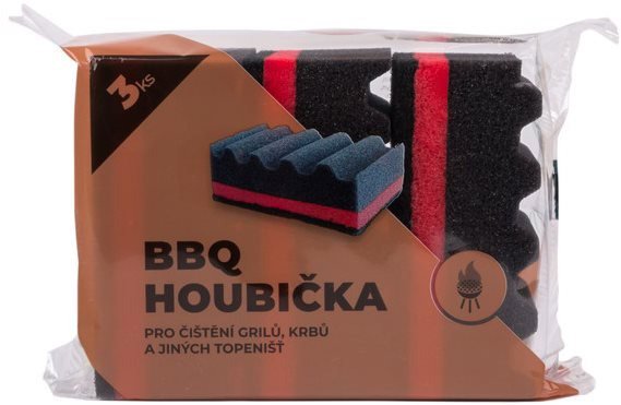 Grilovací příslušenství SOLO Houbičky pro čištění 3 ks