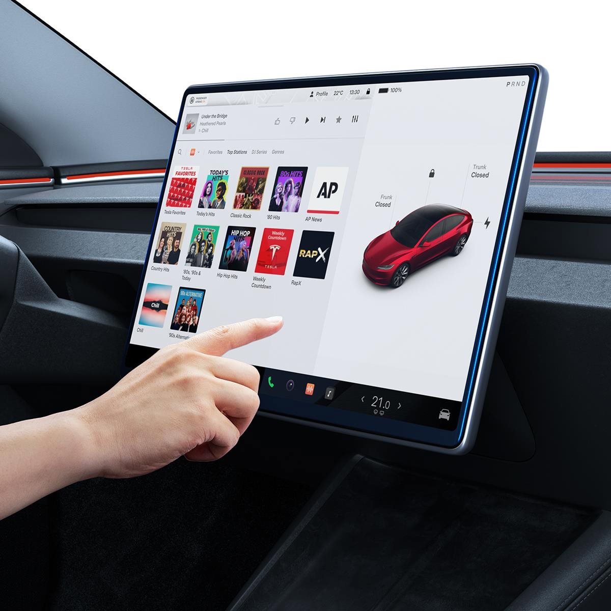 Spigen Tesla EZ Fit Anti-Glare Displayschutzfolie 1 Pack Transparenz Tesla Model 3 (2024)