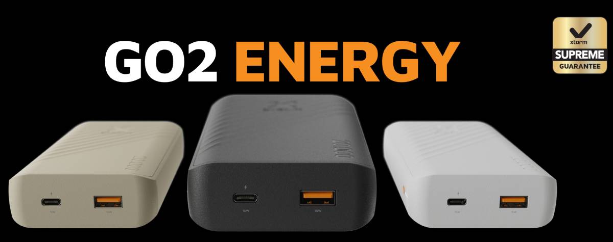 Kompakte Powerbank Xtorm 15W Go2 20.000 mAh