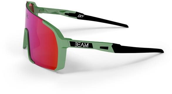 Beam Sky Green, Purple Red