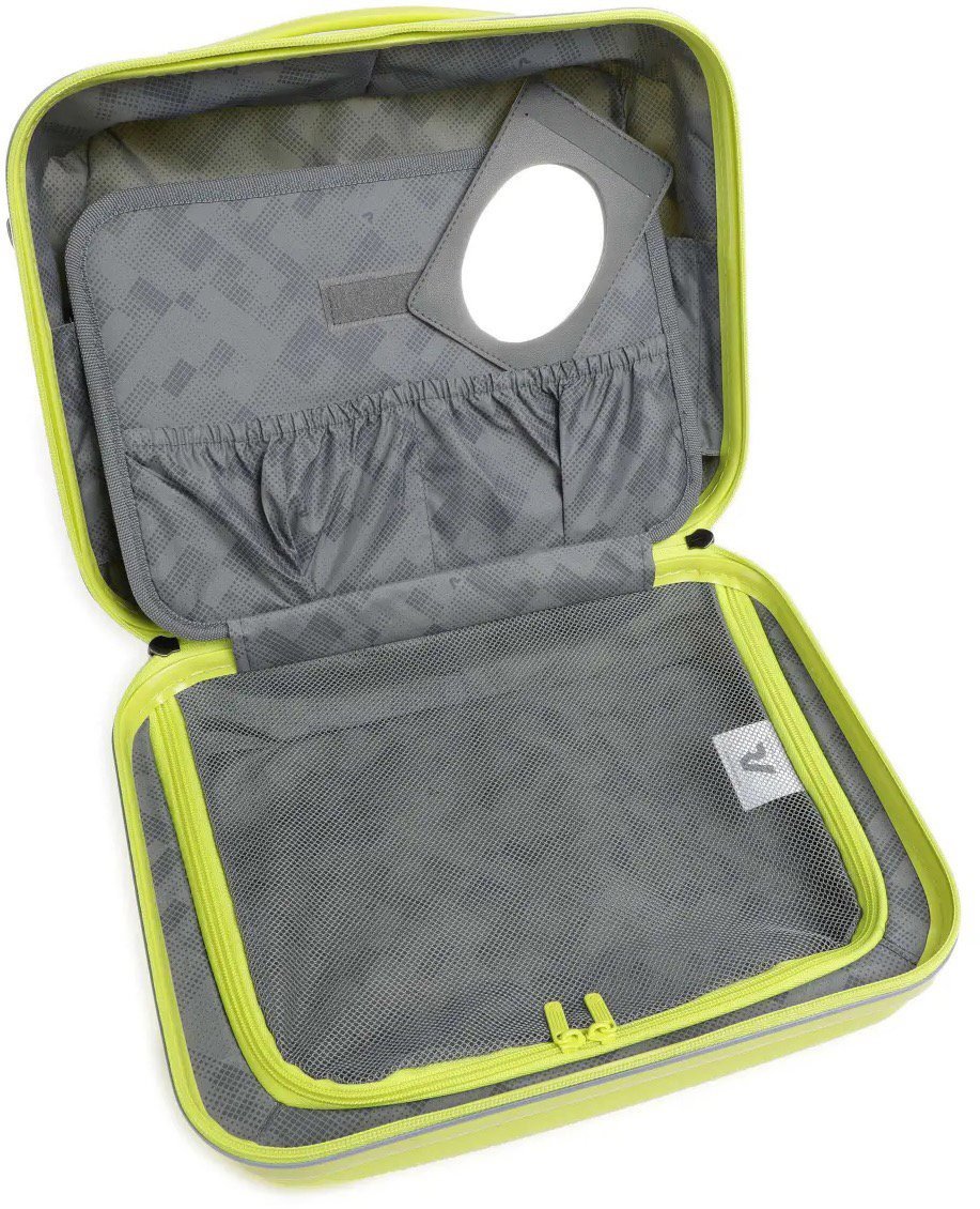 Cosmetic case Roncato B-FLYING spot bright green 28 × 34 × 15 cm