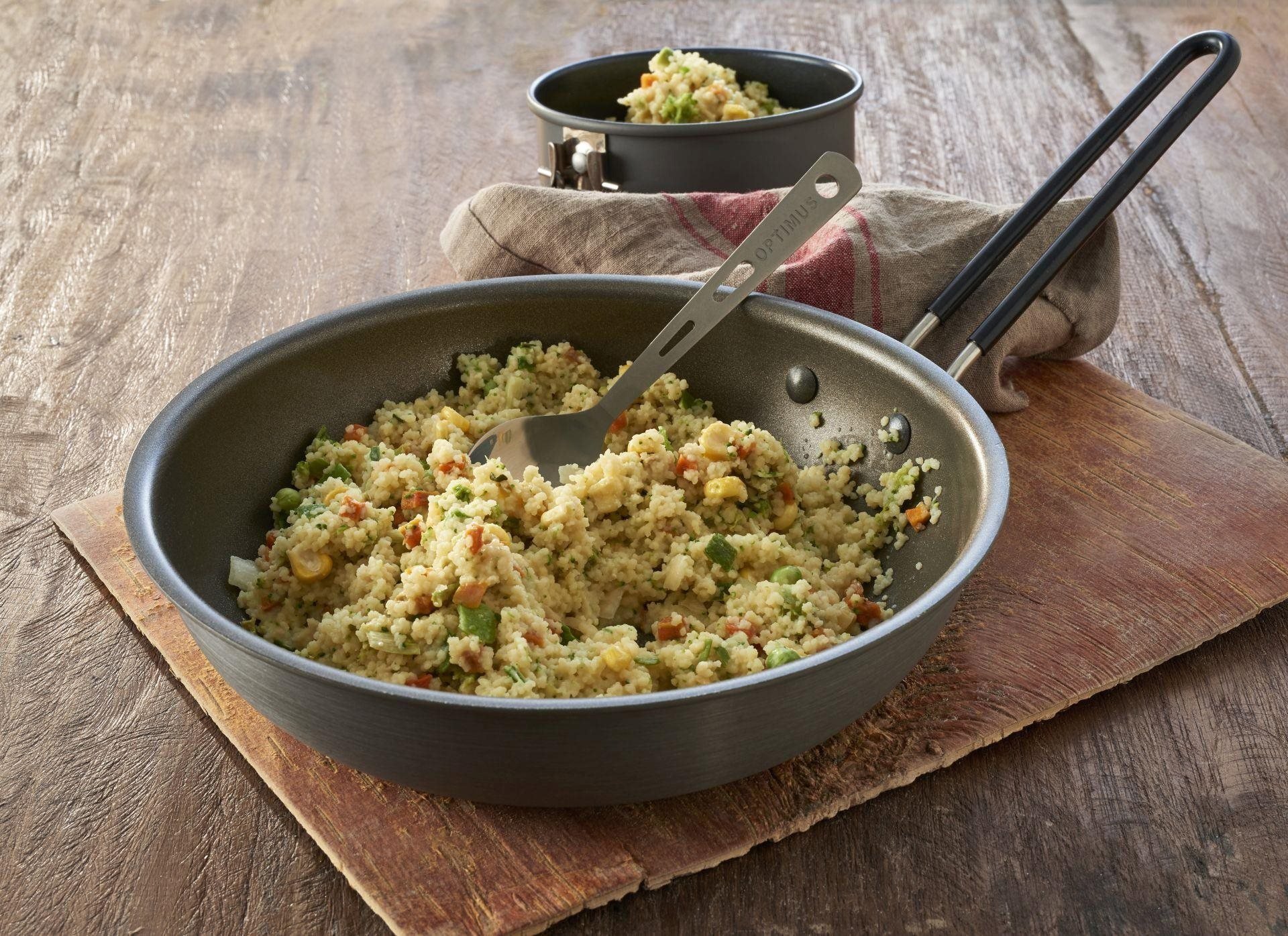 MRE Trek'n eat Moroccan couscous with vegetables