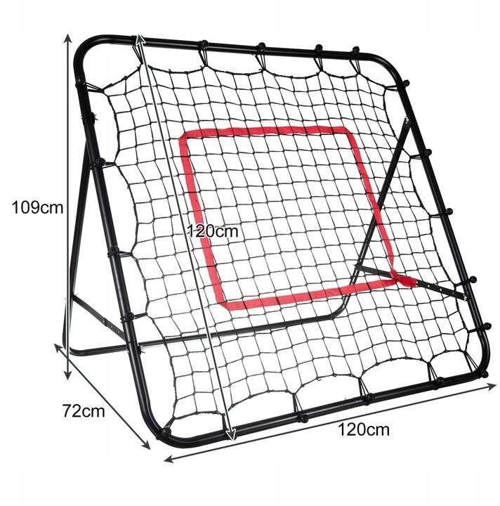 Football goal Trizand 23611 Training goal 120 × 120 × 72 cm