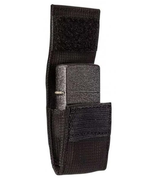 Set Zippo lighter Black Crackle + tactical case