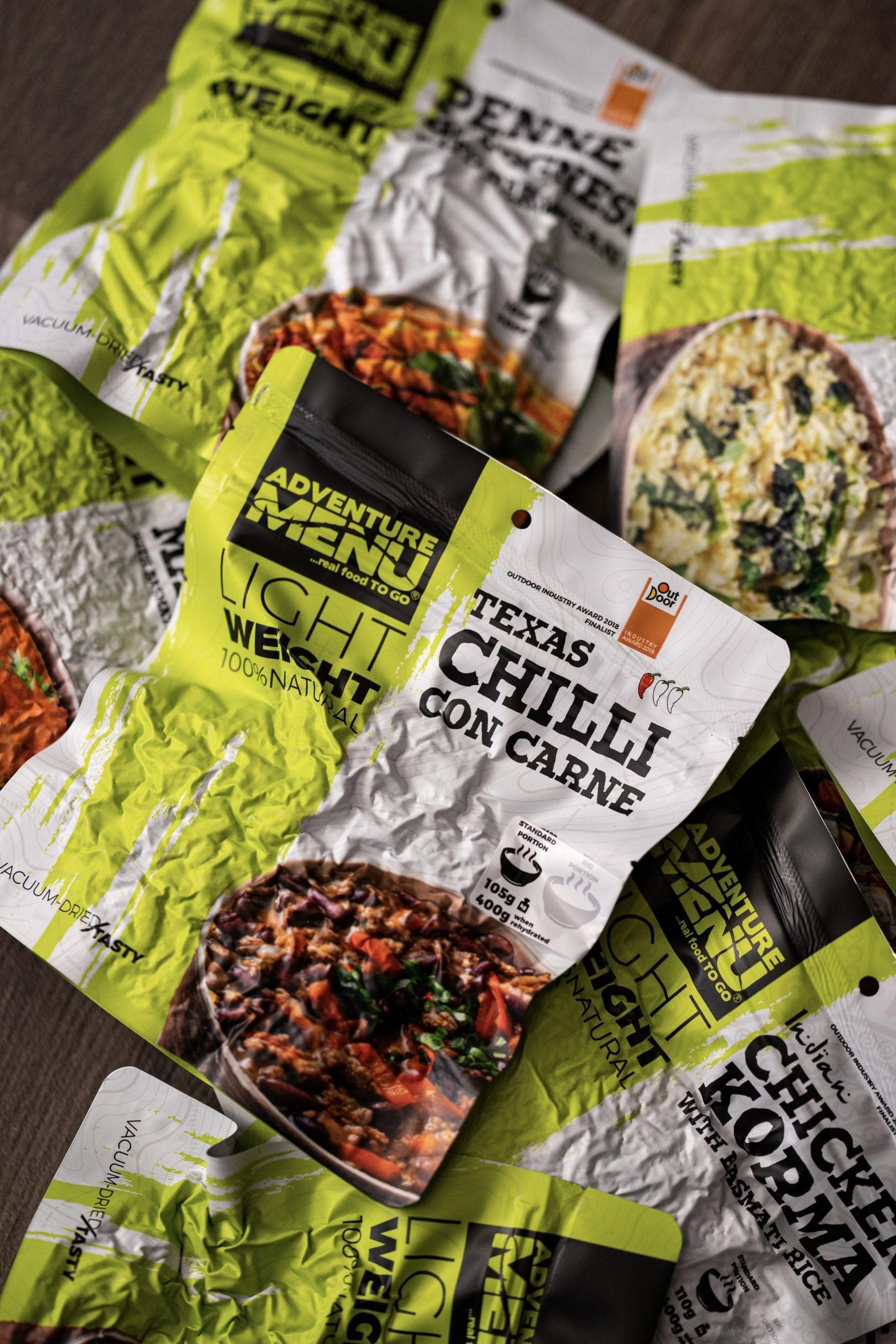 MRE Adventure Menu - Kuře Tikka Masala s rýží basmati