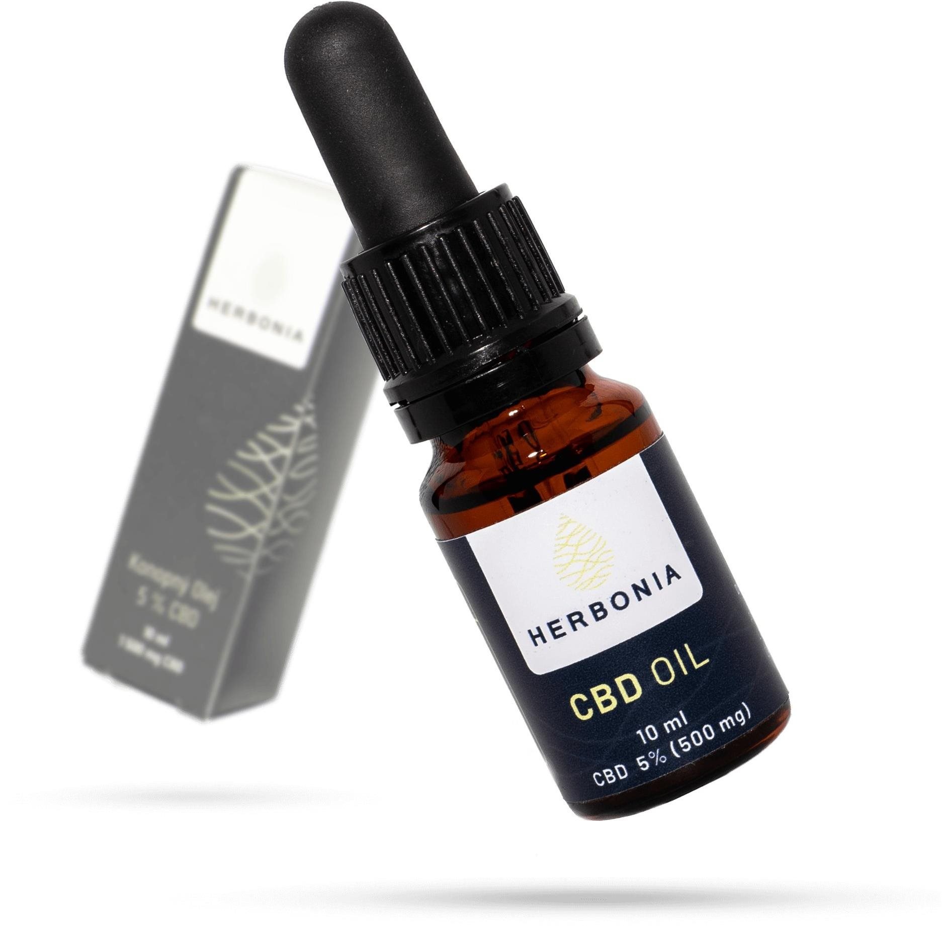 Herbonia Hemp Oil, 5% CBD