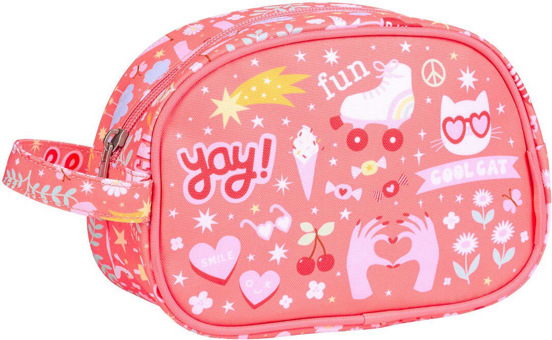 Cosmetic bag A Little Lovely Company Toiletry bag fun