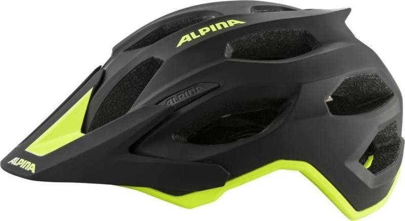 ALPINA CARAPAX 2.0 black-neon yellow matt 52-57cm
