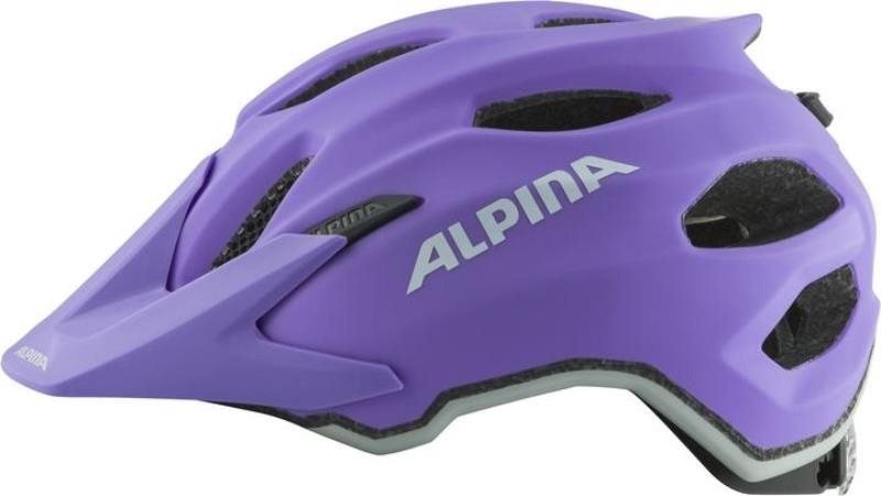 Alpina Carapax Jr. Flash purple matt 51-56 cm