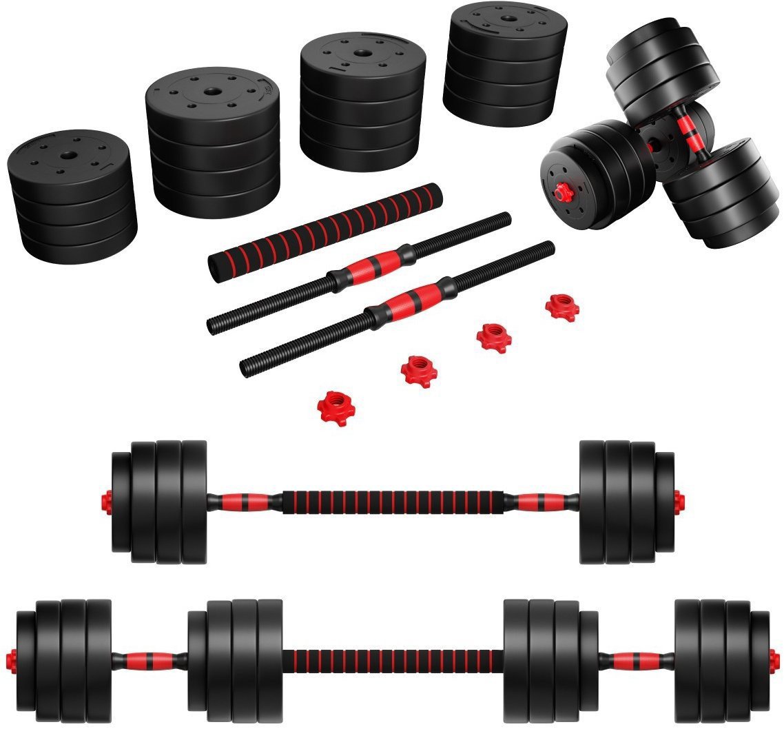 Athler Lion 40 bitumen dumbbell set