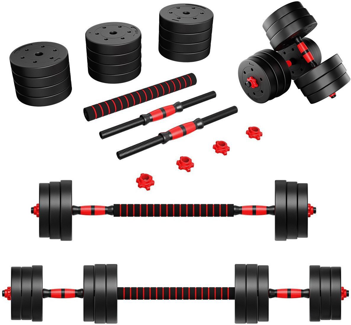 Athler dumbbell set Lion 20 bitumen dumbbell set