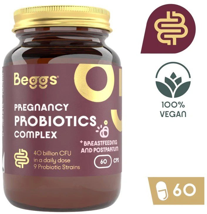Beggs Pregnancy Probiotics Complex 60 capsules