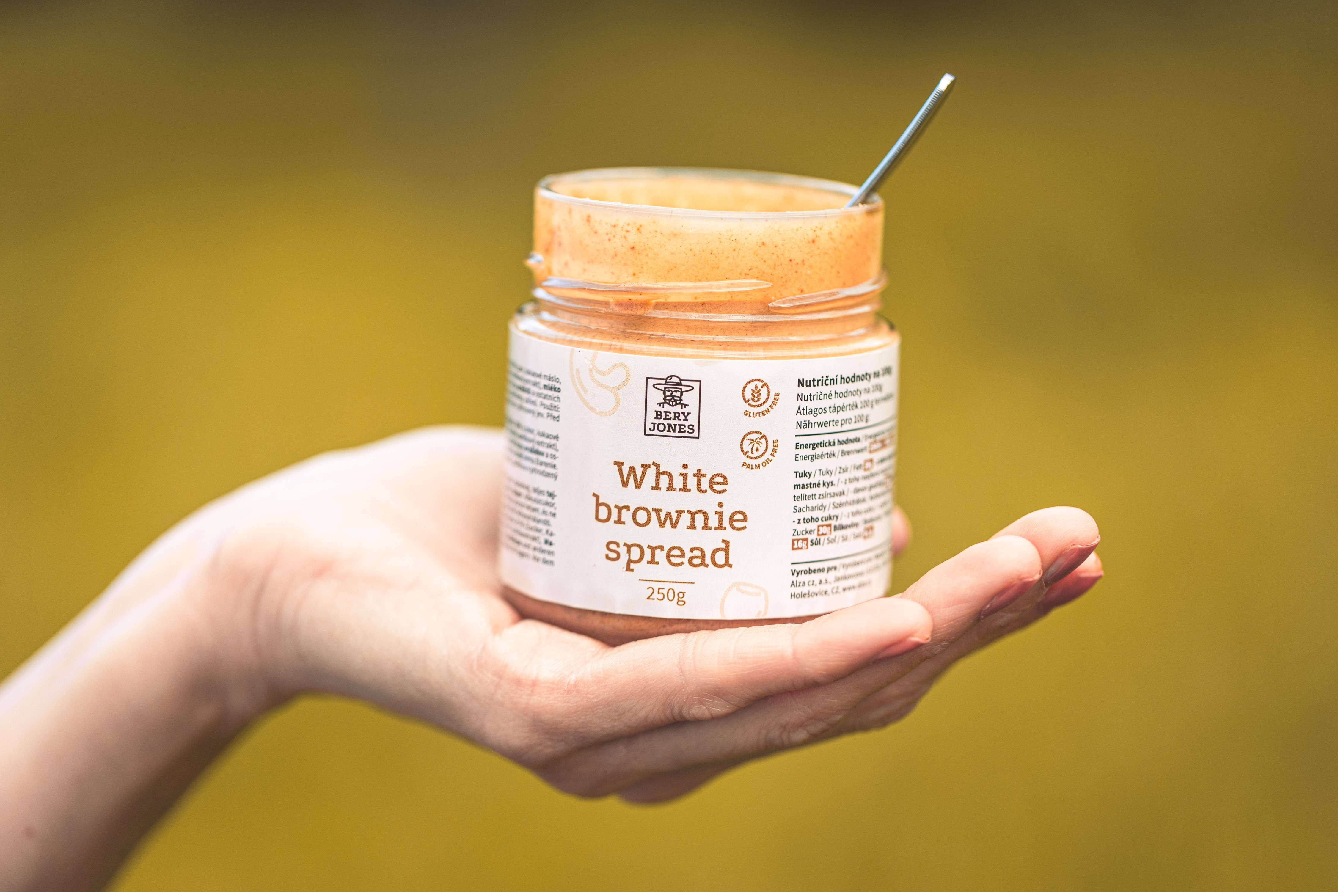 Bery Jones White brownie spread