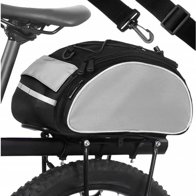 ISO 14096 Bike bag black and grey