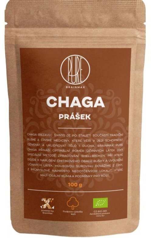 BrainMax Pure Chaga Powder BIO