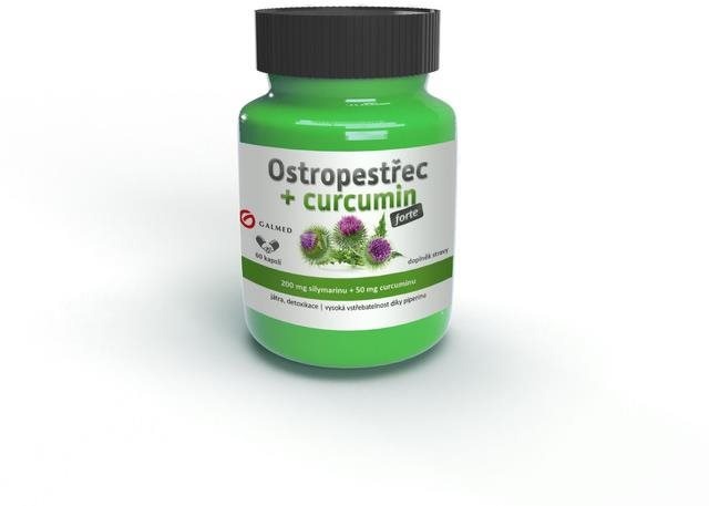 Milk thistle forte + curcumin Galmed