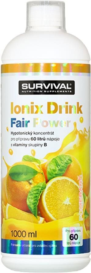 Survival Ionix Drink 1000 ml orange