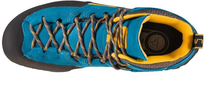 Turistické topánky La Sportiva Boulder X Mid – Blue/Yellow