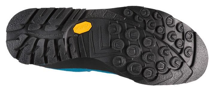 Turistické topánky La Sportiva Boulder X Mid – Blue/Yellow