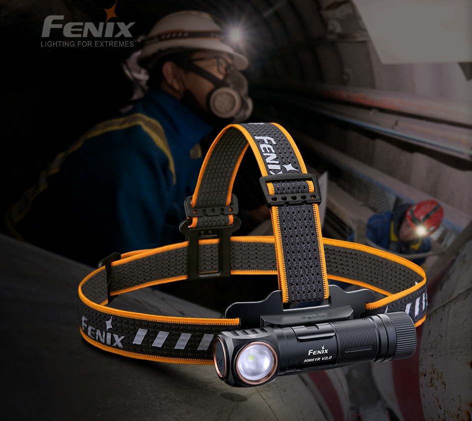 Čelovka Fenix HM61R Amber V2.0