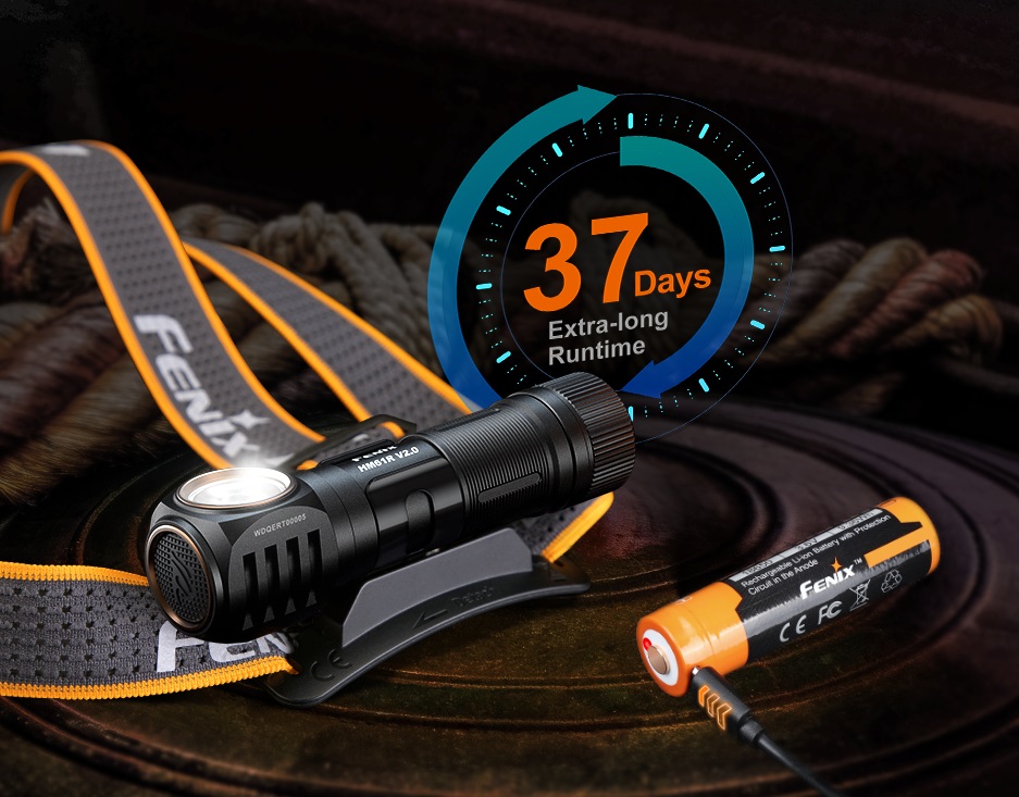 Čelovka Fenix HM61R Amber V2.0