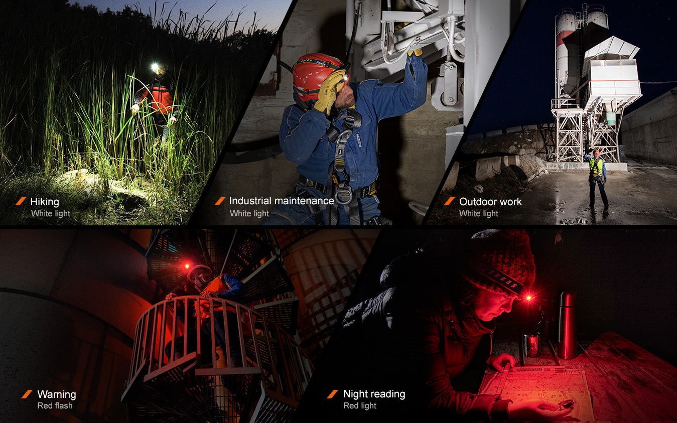 Čelovka Fenix HM61R Amber V2.0