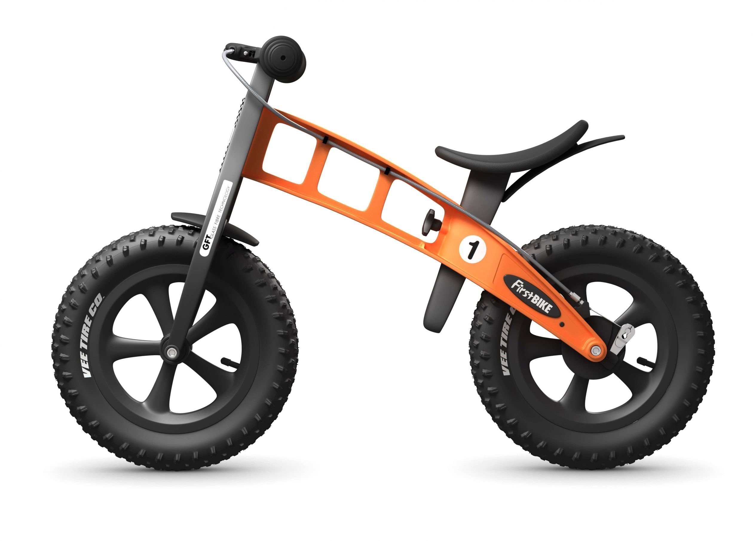 Sportovní odrážedlo FirstBike Fat Orange