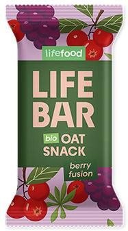 Flapjack Lifefood BIO Lifebar Oat Snack ovocný