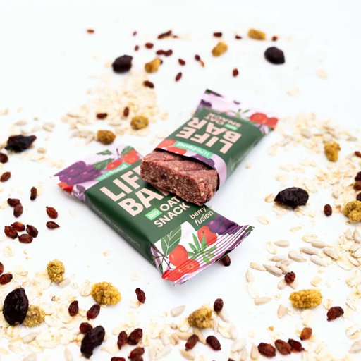 Flapjack Lifefood BIO Lifebar Oat Snack ovocný