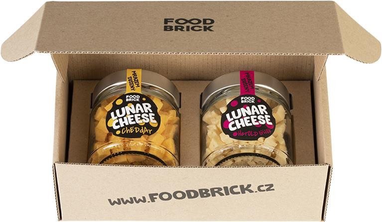 FOOD BRICK Set Lunar Cheese Cheddar 90 g + Herold 80 g