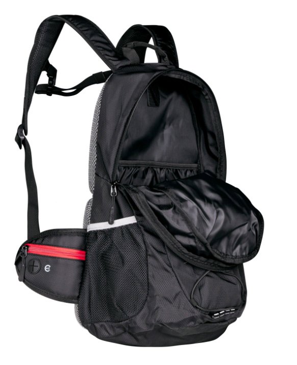 Cyklistický batoh Force Jordan Ace 20 l, černý
