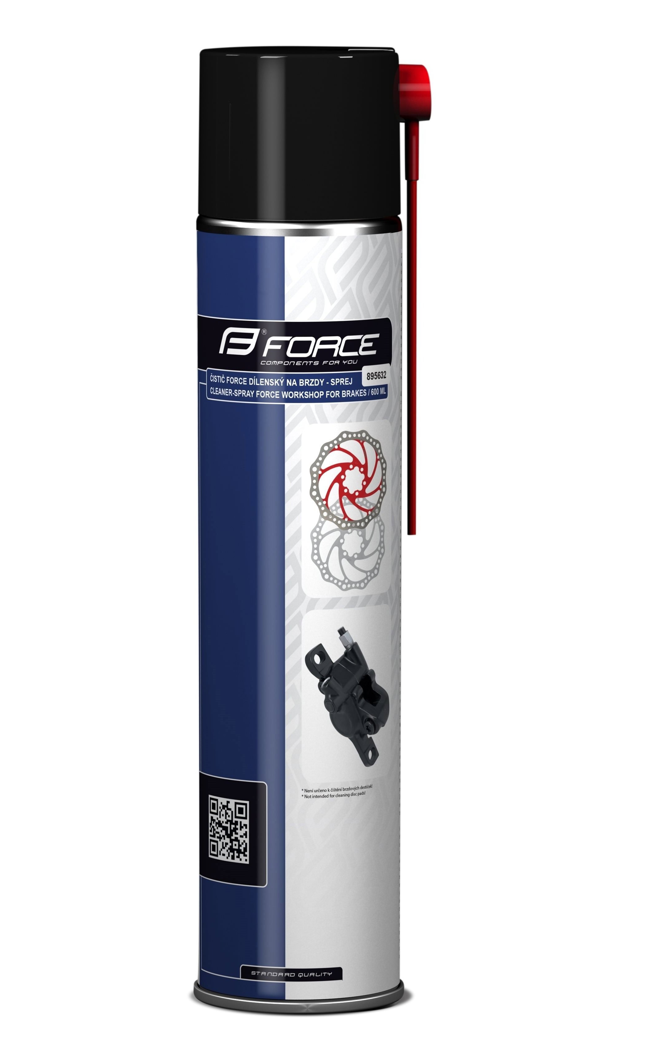 Bicycle cleaner Force workshop brake cleaner - spray 600ml