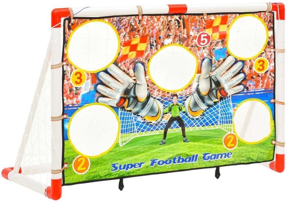 Futbalová bránka Shumee Detská futbalová bránka s tréningovou plachtou 120 × 51 × 77,5 cm