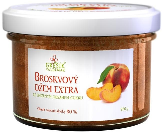 Grešík Valdemar BIO fruit component 80%, peach