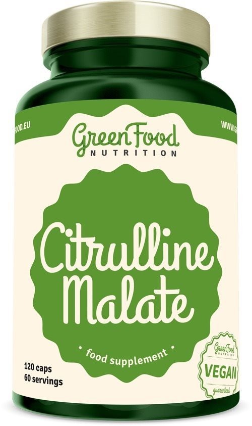 Aminokyseliny GreenFood Nutrition Citrulline Malate 120 ks