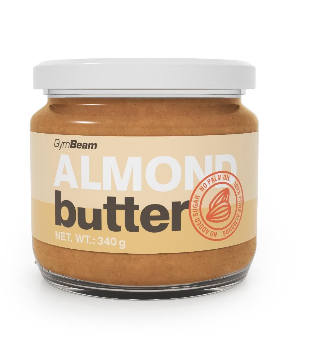 Máslo Gymbeam Mandlové máslo 100% 340g