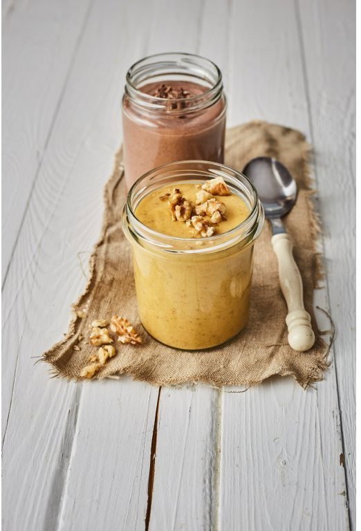 Proteinová kaše KetoMix Proteinová kaše 280 g (10 porcí) - s banánovo-jablečnou příchutí