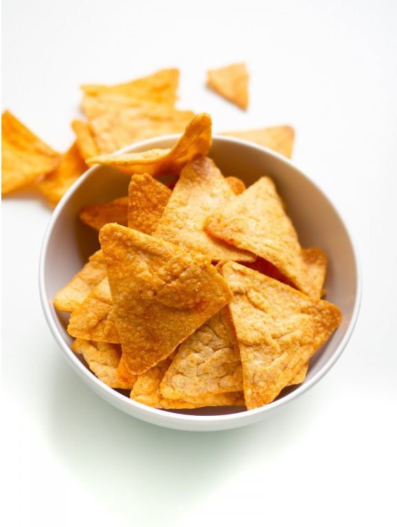 Zdravé chipsy KetoMix Proteinové nachos - slanina (4 porce)