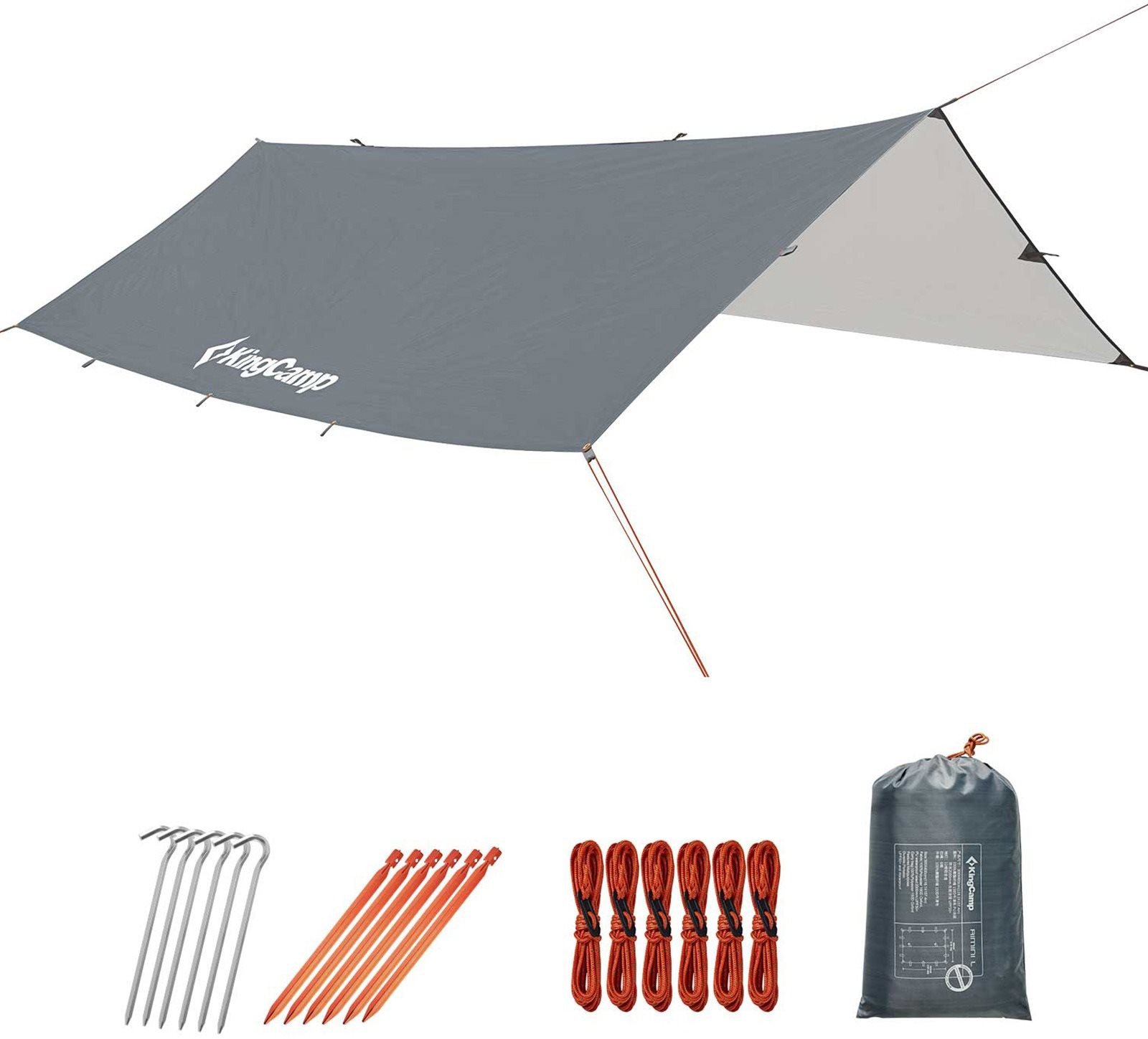 Tent shelter KingCamp Rimini XL grey