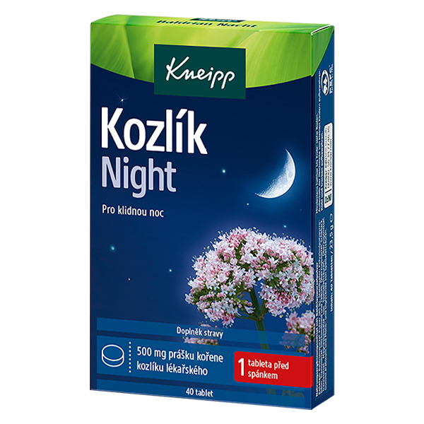 Doplněk stravy Kneipp Kozlík Night 40 ks