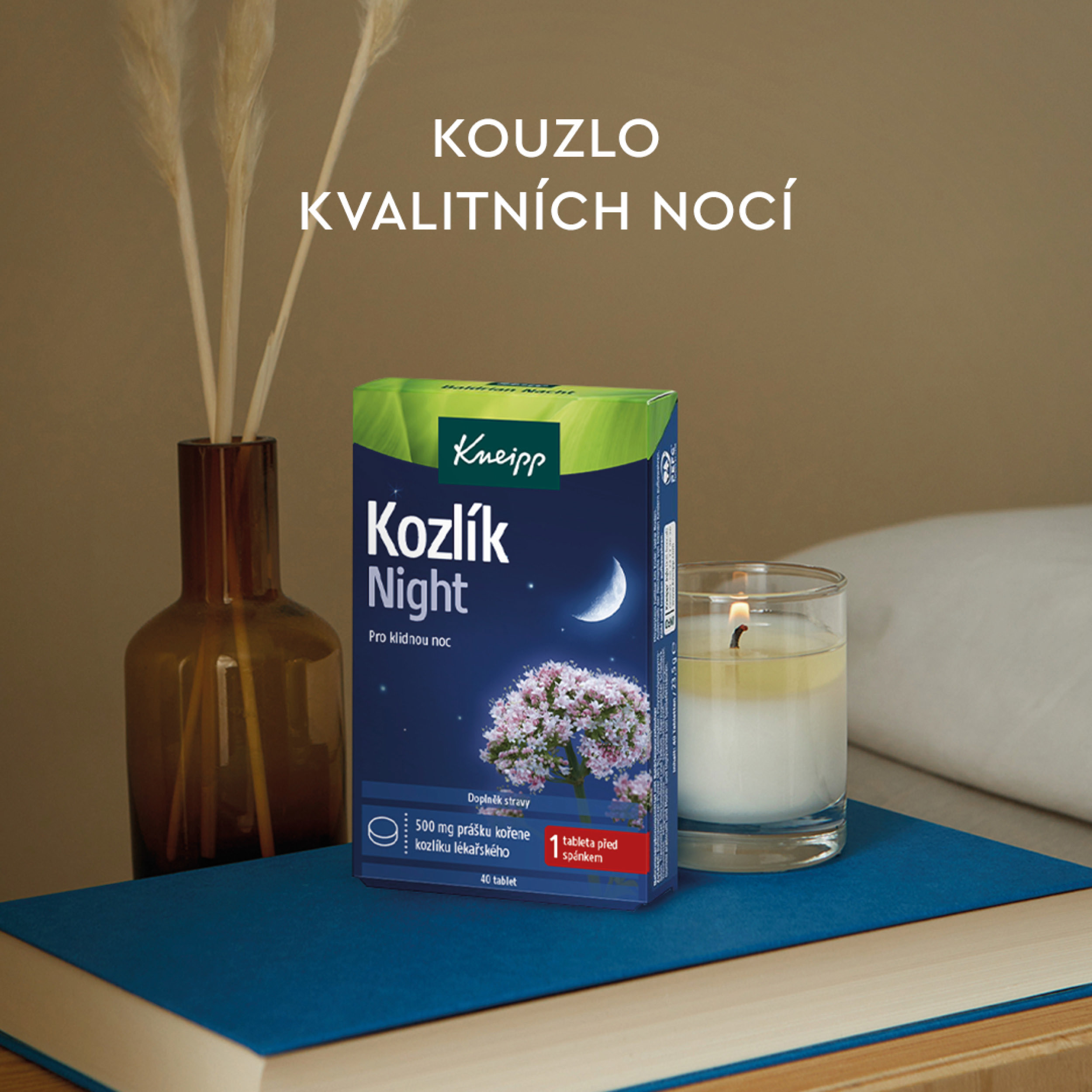 Doplněk stravy Kneipp Kozlík Night 40 ks