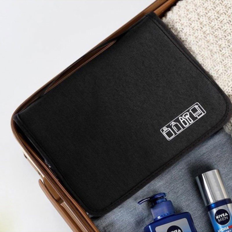 Cosmetic bag Livefy Cosmetic bag Lush black