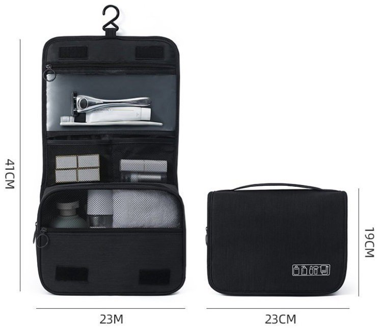 Cosmetic bag Livefy Cosmetic bag Lush black
