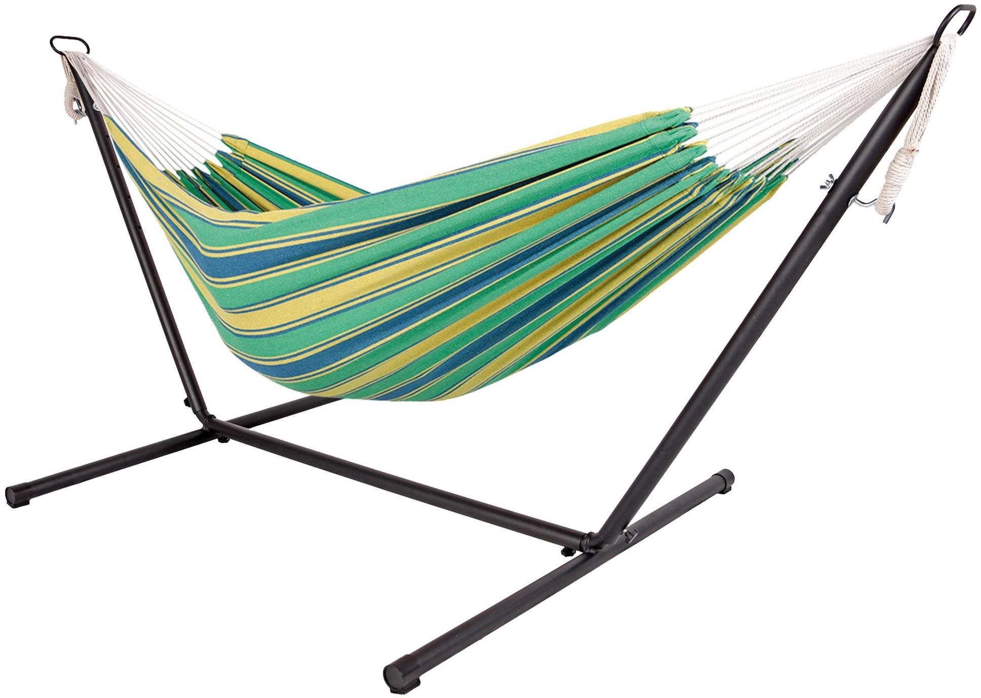 Lex MC4384 Rocking hammock for two with steel stand HQ